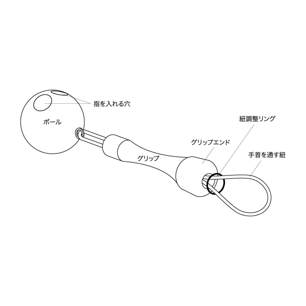 UCHIDA(ウチダ) Finger AII(フィンガーエースII) 木球タイプ シャドウピッチング用 少年用46cm FAW-W46 FA フィンガーエース2 (イッパンヨウ)UCHiDAウチダ野球